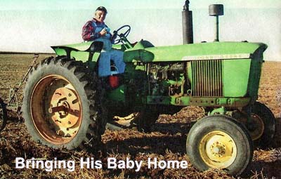 Bringing His Baby Home